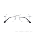 Fashion Design Adult Cheap Eye Glasses Frame Metal Customized Optical Eyeglasses